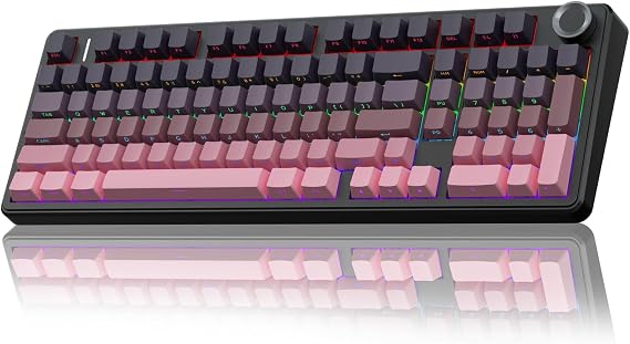 AULA F99 Pro Wireless Mechanical Keyboard with Number Pad, Knob, 99 Keys