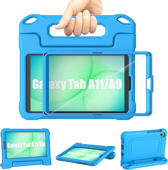 TrendGate Samsung Galaxy Tab A11/A9 Case Kids 8.7 inch 2025/2023 - Blue