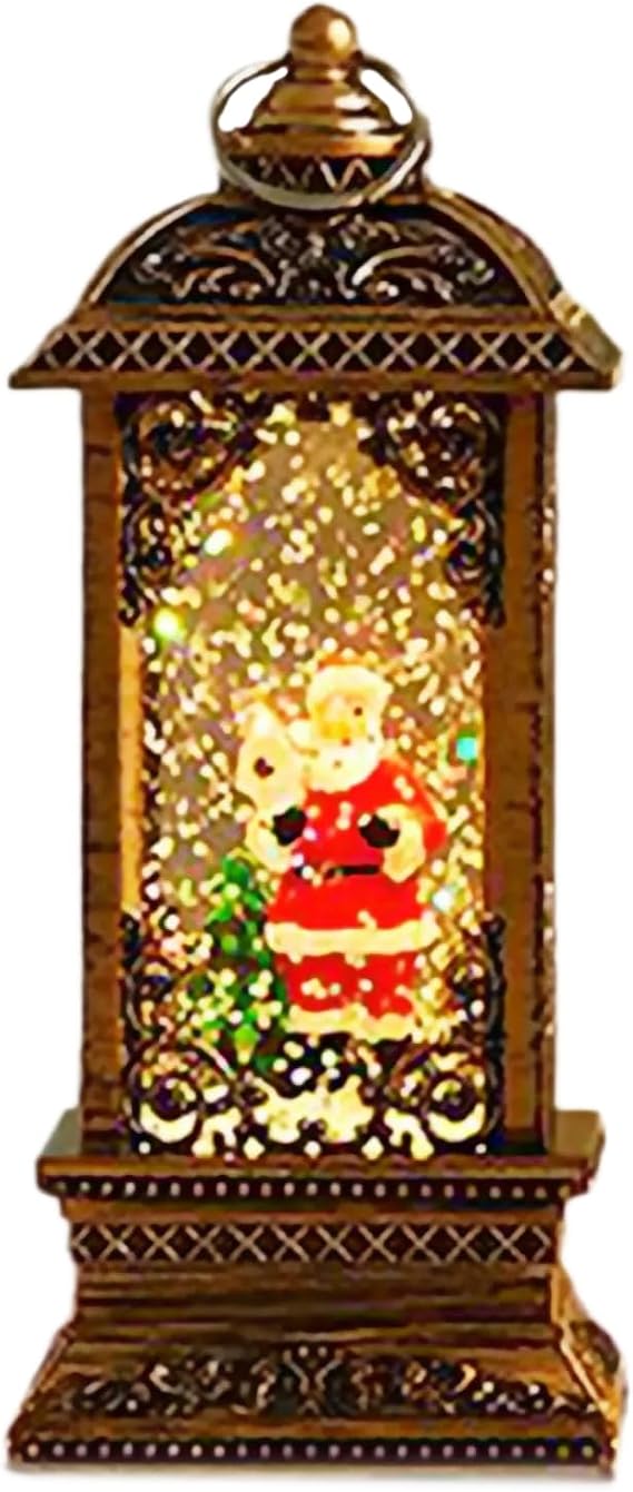 Christmas Snow Globe Lantern Winter Holiday Ornament