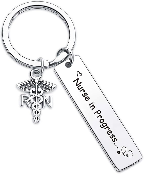 7RVZM Nurse Keychains for Women Nursing Students Keychain RN Gifts