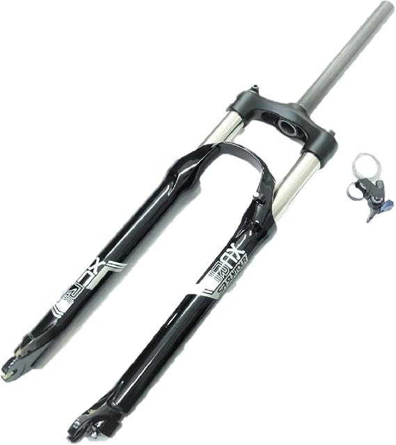 SR Suntour XCR RL Coil Spring MTB Bike Fork 29" Black Straight 1 1/8" Travel 100mm Disc Brake w/Remote Lockout QR 9mm OEM Package