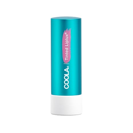 COOLA Liplux SPF 30, Organic Lip Balm Sunscreen, 0.15 oz