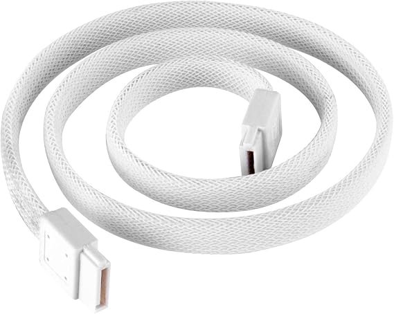Silverstone SATA III with Locking Mechanism, White (RL-CP07W)