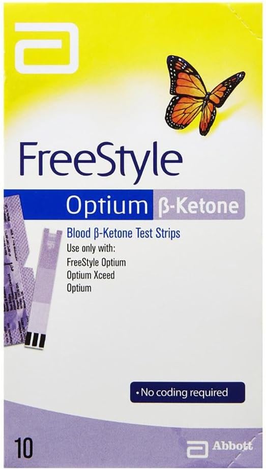 Optium Beta-Ketone Test Strips