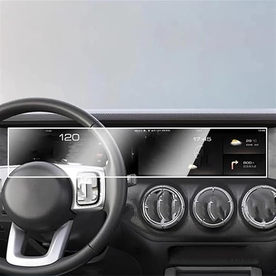 車アクセサリー Compatible With Gwm For Wey For Tank 300 2021 2022と互換性あり車内センターコンソール透明スクリーン保護フィルムダッシュボード保護フィルム