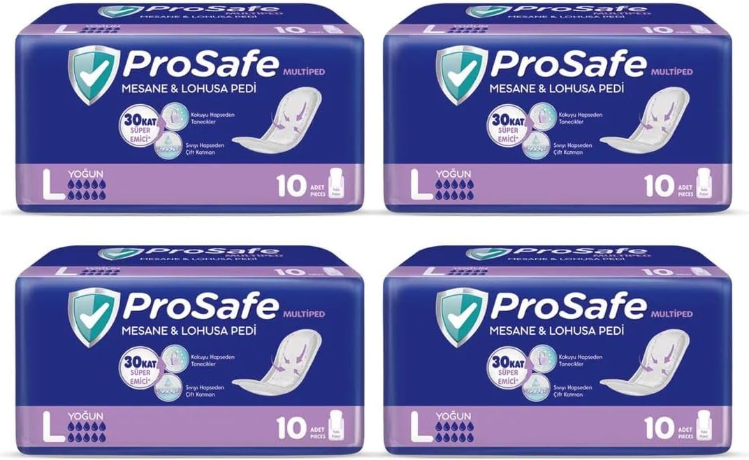 Prosafe Multiped Lohusa & Mesane Pedi Yoğun Large 10 Lu X 4 Adet