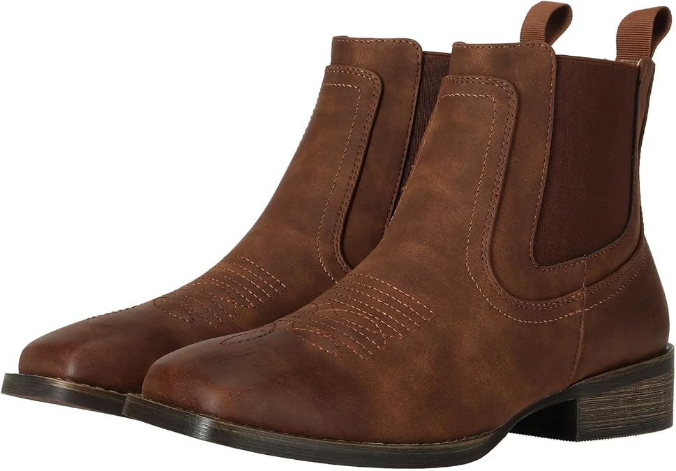 J's.o.l.e Men's Chelsea Cowboy Boots