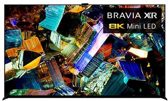 Sony 75 Inch 8K Ultra HD TV Z9K Series: BRAVIA XR 8K Mini LED Smart Google TV with Dolby Vision HDR and Exclusive Features for The Playstation 5 XR75Z9K- Latest Model,Black