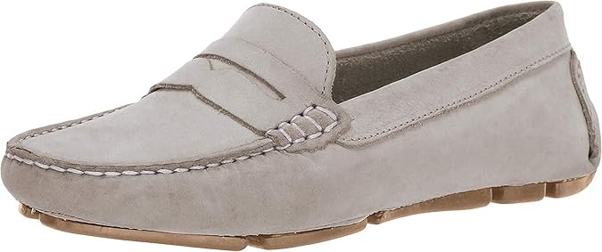 Massimo Matteo Penny Keeper - Loafers for Women - Rich Nubuck - Leather Upper - Cushioned Leather Footbed