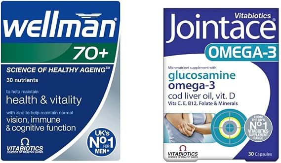 Wellman 70+ Support Pack with Jointace Omega 3