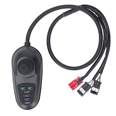 Electric Wheelchair Joystick Controller, Electric Mobility Wheelchairs Accessory 50A DC 24V Wheel Chair Brake Controller for Safety