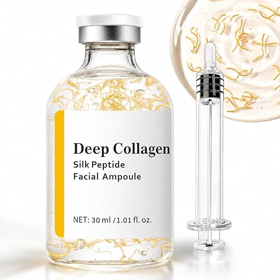 Deep Collagen Peptide Silk Peptide Intensive Lifting Ampoule, 1.01 fl oz