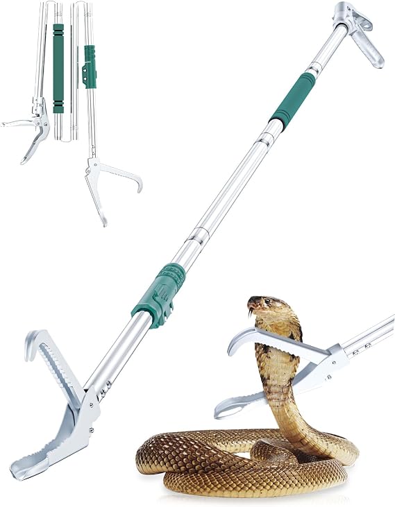 69" Snake Grabber,Heavy Duty Professional Snake Tongs