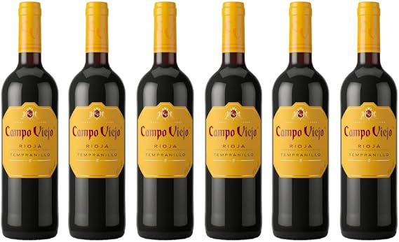 Campo Viejo Rioja Tempranillo I 750ML I Alcoholic Volume 13.5% I Pack of 6 I Whole Case