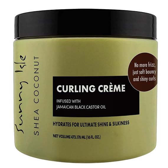 Sunny Isle Jamaican Black Castor Oil Shea Coconut Curling Cream 16 oz