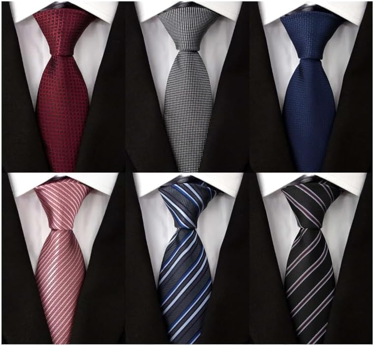 Men's Necktie Classic Tie Woven Jacquard Neck Ties