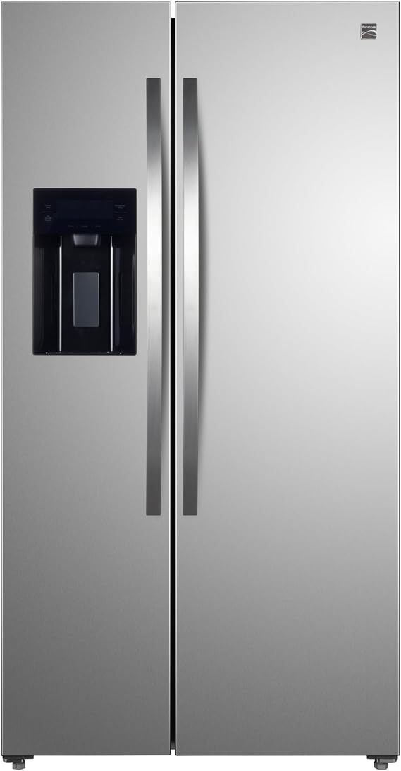 Kenmore 20 cu. ft. 36" Wide Side-by-Side Refrigerator - FPR Stainless Steel