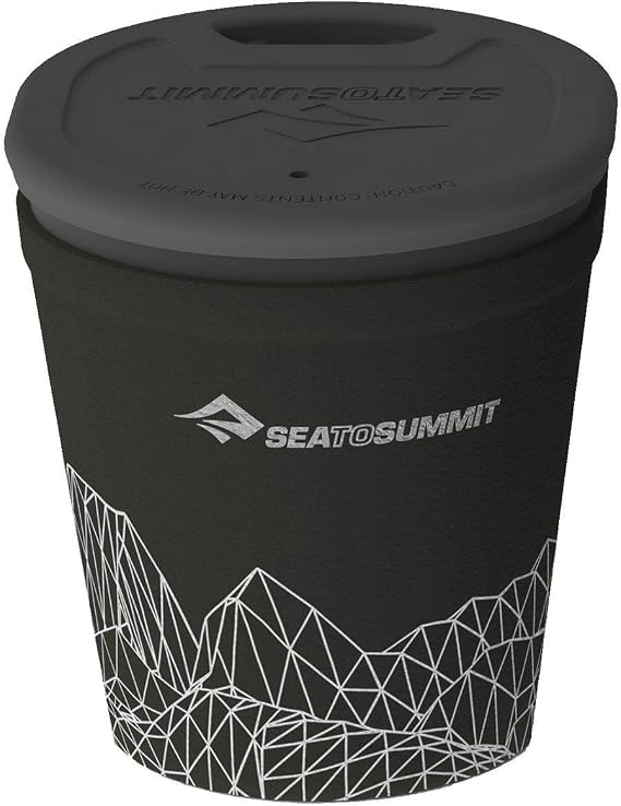 Sea to Summit Delta Light Travel Mug, Titanium Grey, One Size, Titanium Grey, One Size 733