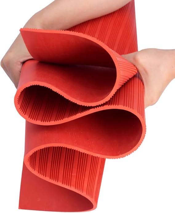 Dielectric Non-Conductive Insulating Floor Mat, Electrical Safety Rubber Mats for Home Commercial Work, Non-slip Fusebox/ Switchboard Matting