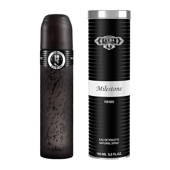 Cuba Milestone for Men Eau de Toilette Spray, 3.3 Ounce