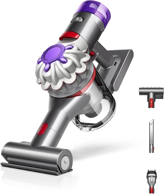 Dyson Car+Boat Handheld Vacuum, Cordless and Lightweight, Cleans Hard Surfaces and Upholstery, 115AW, 2 Power Modes, Up to 50 Minutes2