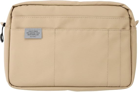 Delfonics Water Repellent Inner Carrying Case: 10-1/2 in. x 7-1/4 in. (Beige) / medium