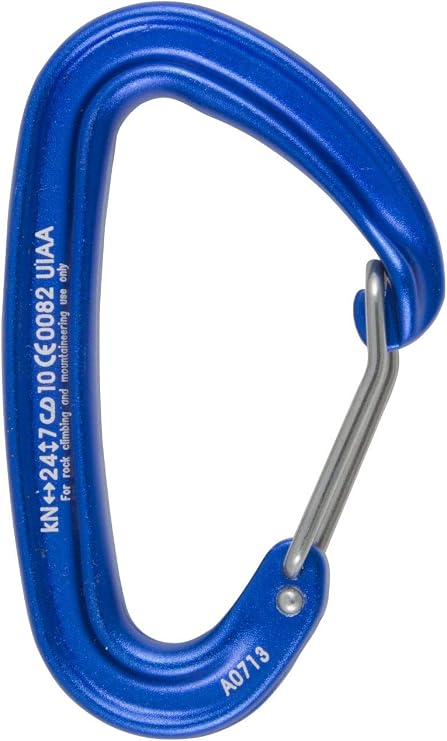 Metolius Bravo Wiregate Carabiner - Blue