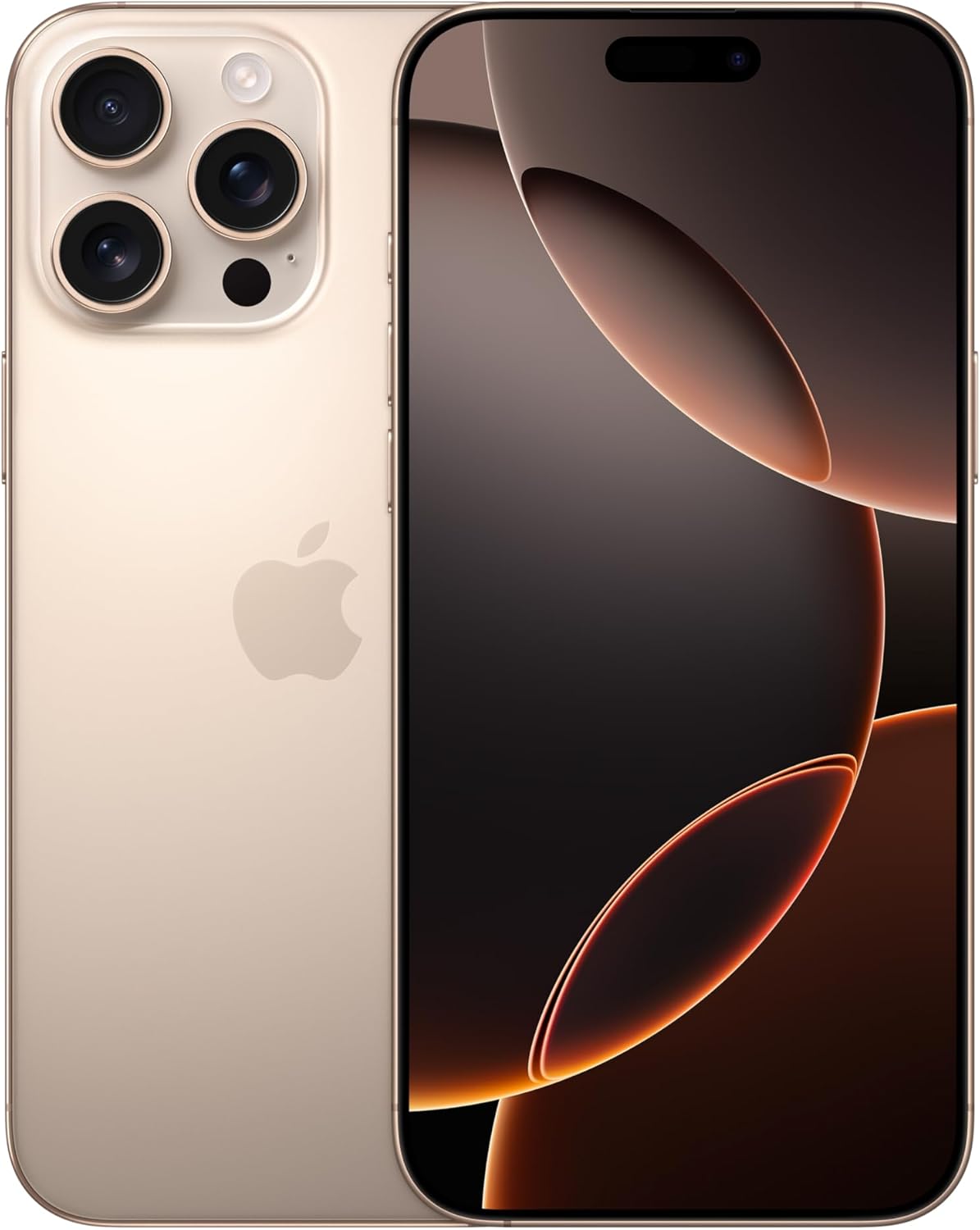 Apple iPhone 16 Pro Max 256 GB: 5G Mobile phone with Apple Intelligence, Camera Control, A18 Pro Chip and a Huge Leap in Battery Life. Works with AirPods; Desert Titanium