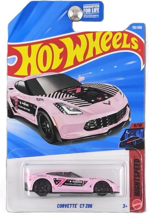 Hot Wheels Tekli Arabalar CORVETTE C7 Z06(KISA KART) JJJ73