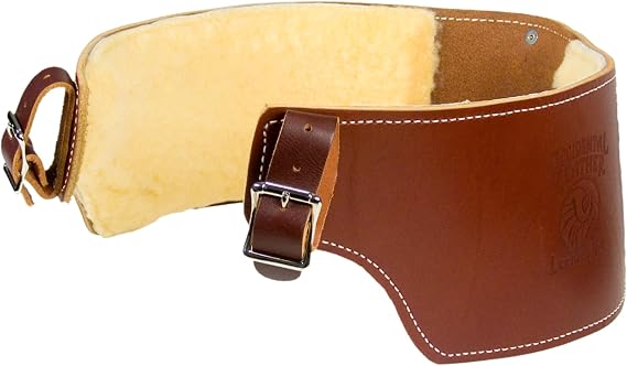 Occidental Leather Belt Liner with Sheepskin - Small - Made in USA