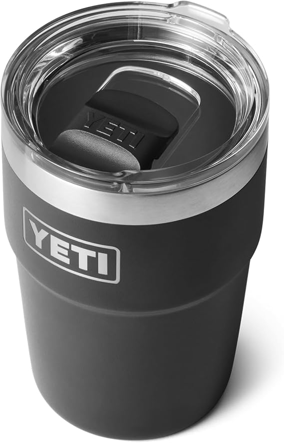 YETI Rambler 16 oz (473 ml) Stackable Cup, Black