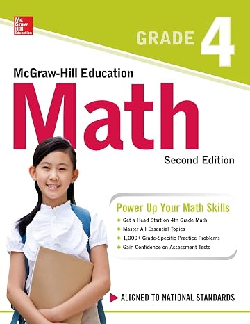 McGraw-Hill Education Math Grade 4, Second Edition (STUDY GUIDE)
