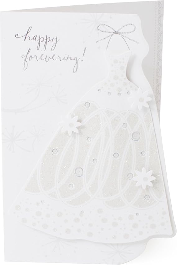 Hallmark Wedding Shower Card (Dress)