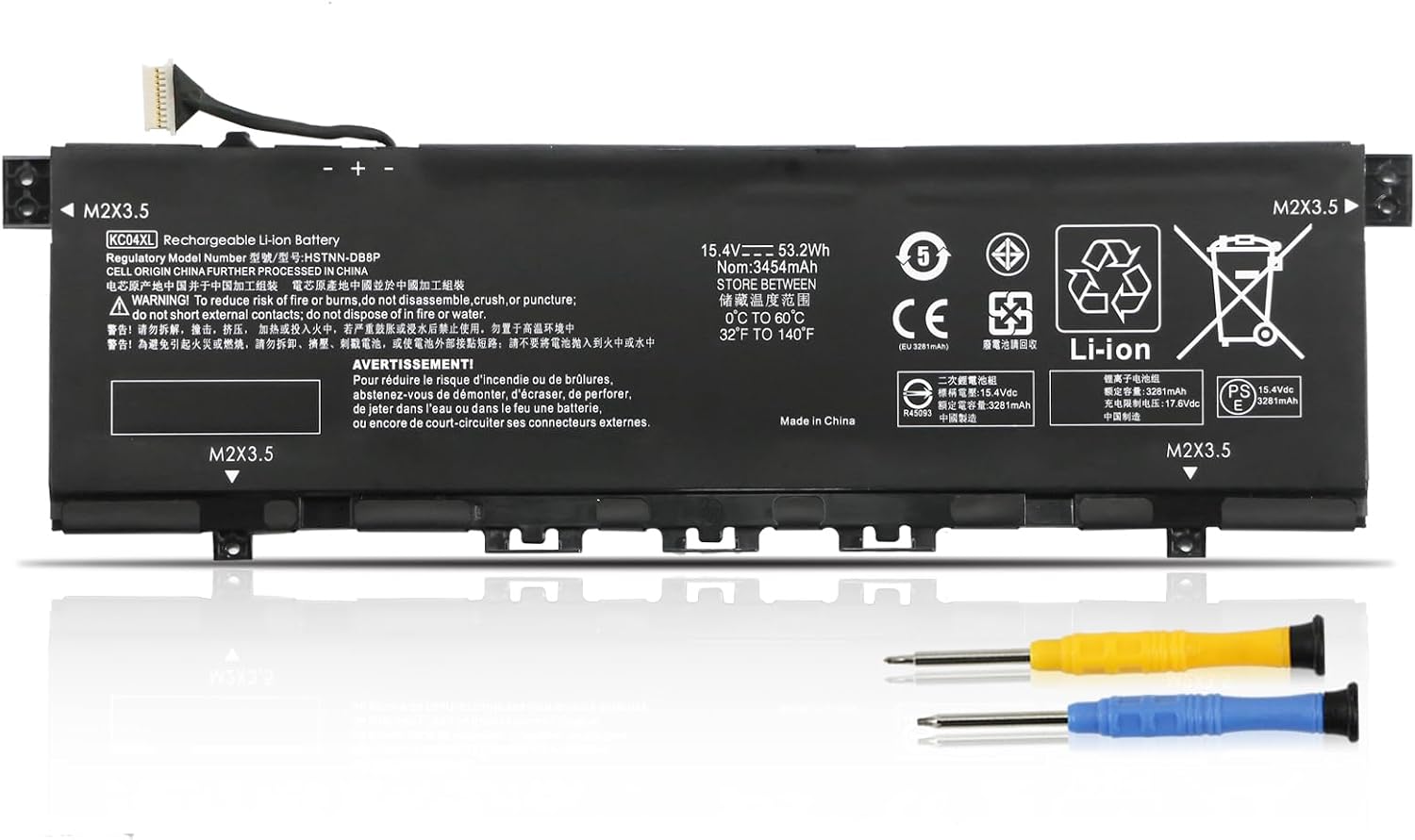 KC04XL Laptop Akku für HP Envy X360 13-ag0 13-ar0 13-ah0 13-aq0 13-ah0056nf 13-ah0002nf 13-ah0002ng 13-ah0003ng 13-ah0004ng 13-ag0999nf 13-ah0005ng ah0007nf ah0056nf KC04053XL L08496-855