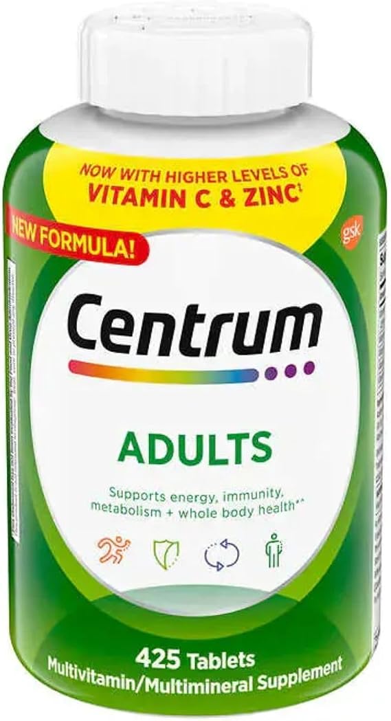 Centrum Base Adult Multivitamin Supplement, 425 Count
