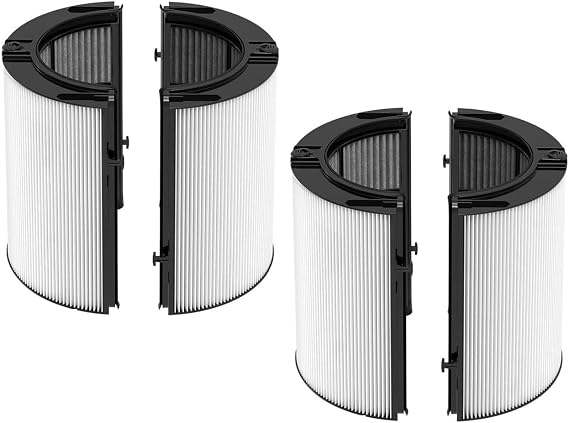 2 Pack Replacement 360 Combi 2 in 1 True Filter + Carbon Filter Compatible with Dyson TP06 HP06 TP04 TP07 HP07 HP09 TP09 TP08 HP10 TP10 PH01 PH02 PH03 PH04 Air Purifier, Replace #965432-01