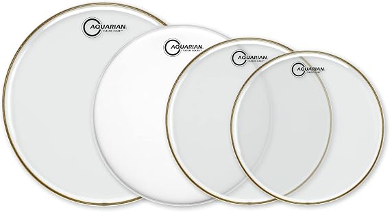 Aquarian Drumheads CC-B Classic ClearTom Pack 12, 13, 16-inch