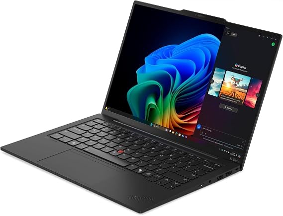 LenovoThinkPad X1 Carbon Gen 13 Aura Edition Laptop with Intel Core Ultra 7 268V vPro Processor, 14" 2.8K 2880 x 1800 OLED Non-Touch Display, Wi-Fi 7, 32GB LPDDR5X-8533MT/s RAM, 1TB SSD, and Win11 Pro