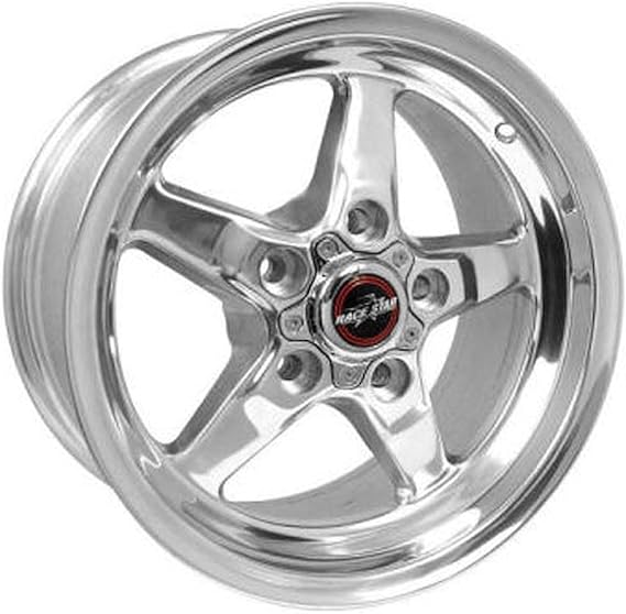 Race Star - 92 Drag Star 15x8.00 5x4.50bc 5.25bs Direct Drill Polished Wheel (92-580150DP)
