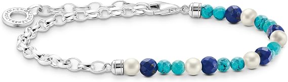 Thomas Sabo Armband mit Steinen und Perlen 925 Sterling Silber A2100