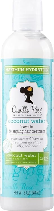 Camille Rose Coconut Water Leave-In Detangling Hair Treatment, 240 ml