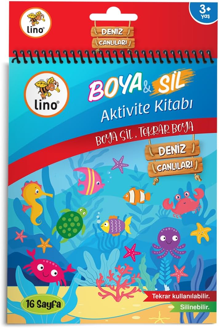 Lino Paint & Delete Activity Mat Submarine