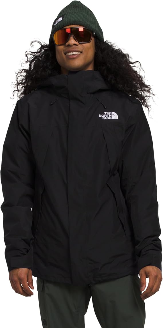 THE NORTH FACE Men's Clement Triclimate Jacket | Heatseeker Insulation & Water Repellent Finish, Helmet Compatible Hood