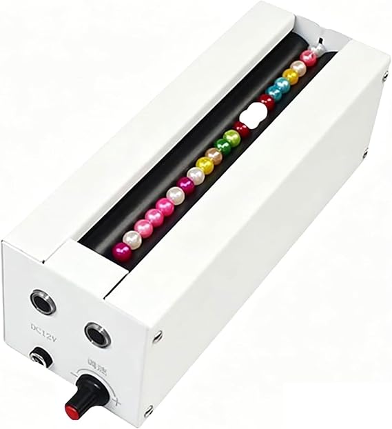 Automatic Bead Spinner & String Maker, Adjustable Speed, Thickened Needle, Perfect for Pearls, Gemstones & Jewelry Making (Single)