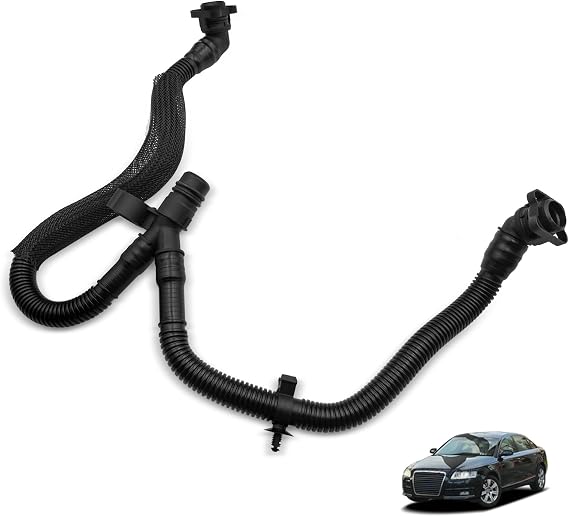 Uselection 06E103217AD Crankcase Breather Vent Hose Compatible for A4 A5 A6 A8 Q7 Volkswagen Touareg