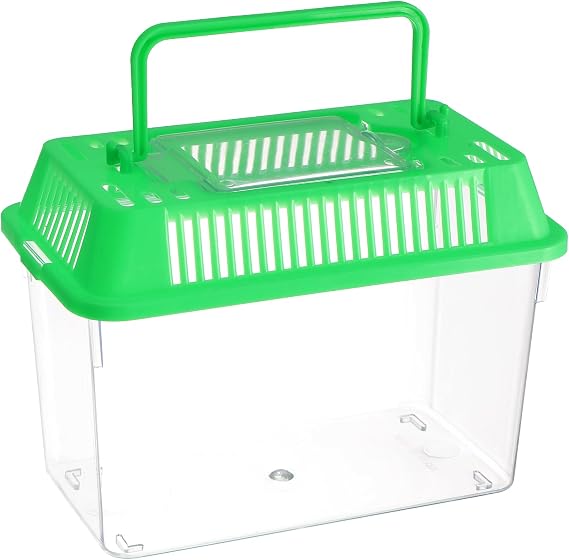 Fish Bowl Fish Bowl Portable Fish Tank Turtle Tank Reptile Carrier Turtle Plastic Fish Mini Fish - Fish Aquarium Betta Fish Reptile