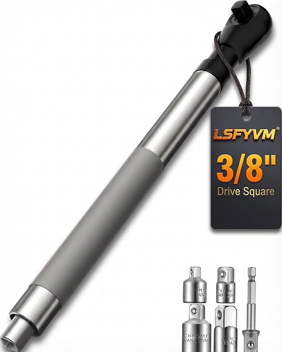 3/8" Offset Extension Wrench, Impact Ratchet Extender