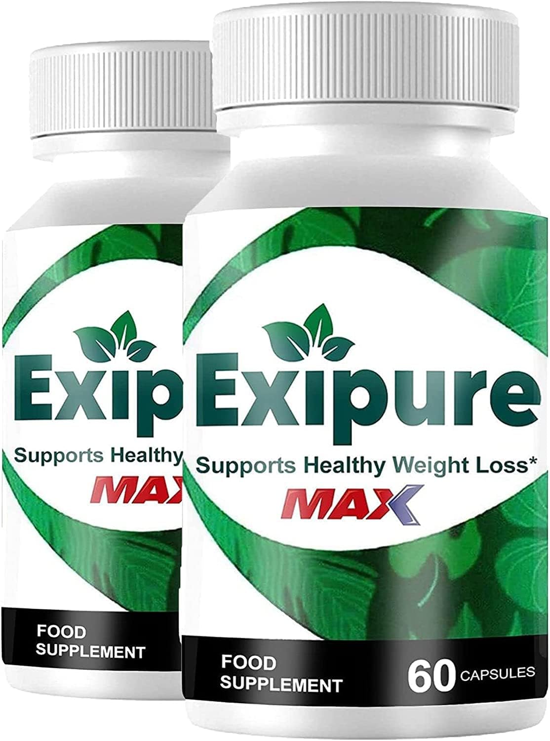 EXIPURE MAX Food Supplement, Supports Healthy Weight Loss - 2 Monthly Supply