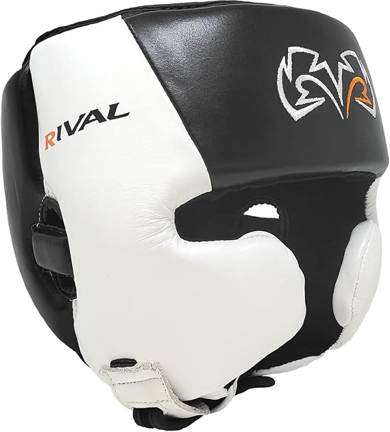 RIVAL Boxing RHG20 Traditional Headgear - Microfiber Inner Lining, Quick and Easy Adjustment, and Dual Density Foam Padding