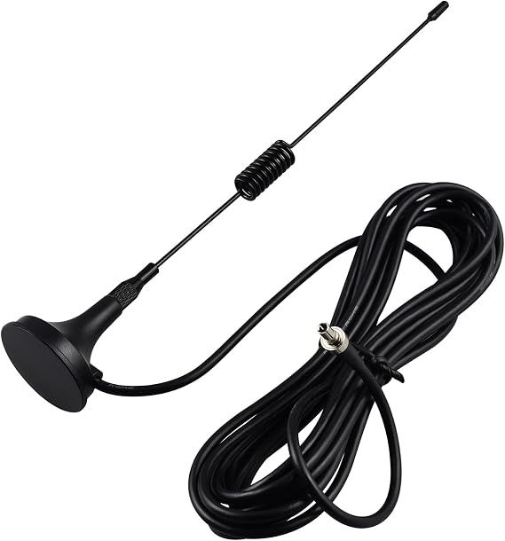 1090Mhz Cellular Antenna CRC9 Male 900-1900 Mhz Antenna with Magnetic Stand Base for ADS-B Aircraft Tracking Surveillance